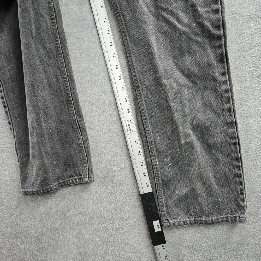 VINTAGE Levi's 509-0259 Men Jeans 34X30 Gray Denim Straight 90s USA READ